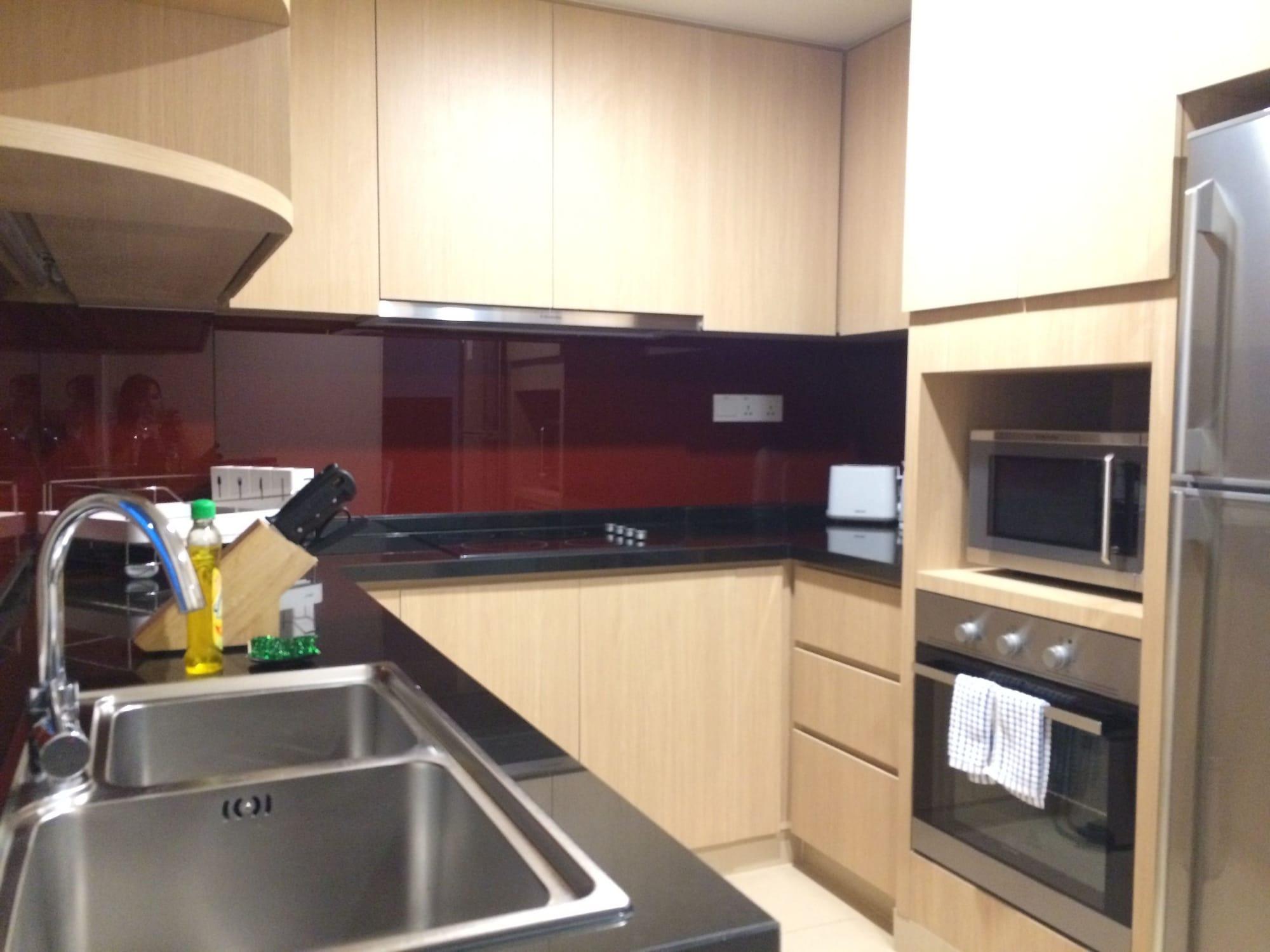 胡志明市萨默塞特酒店 外观 照片 A typical wet kitchen in Singapore