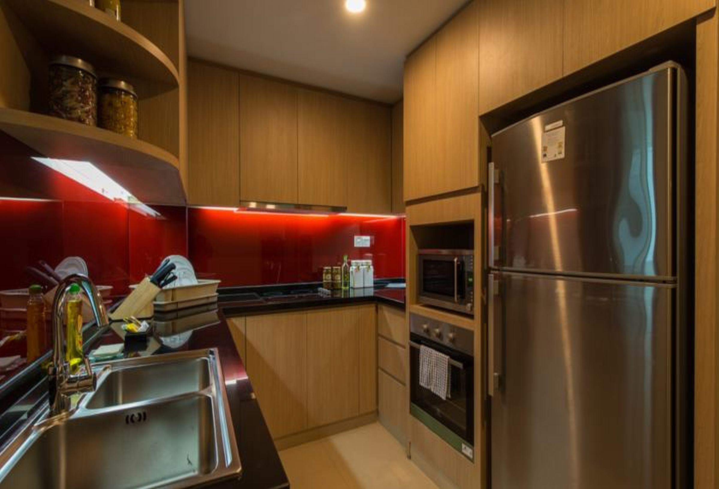 胡志明市萨默塞特酒店 外观 照片 A modern kitchen