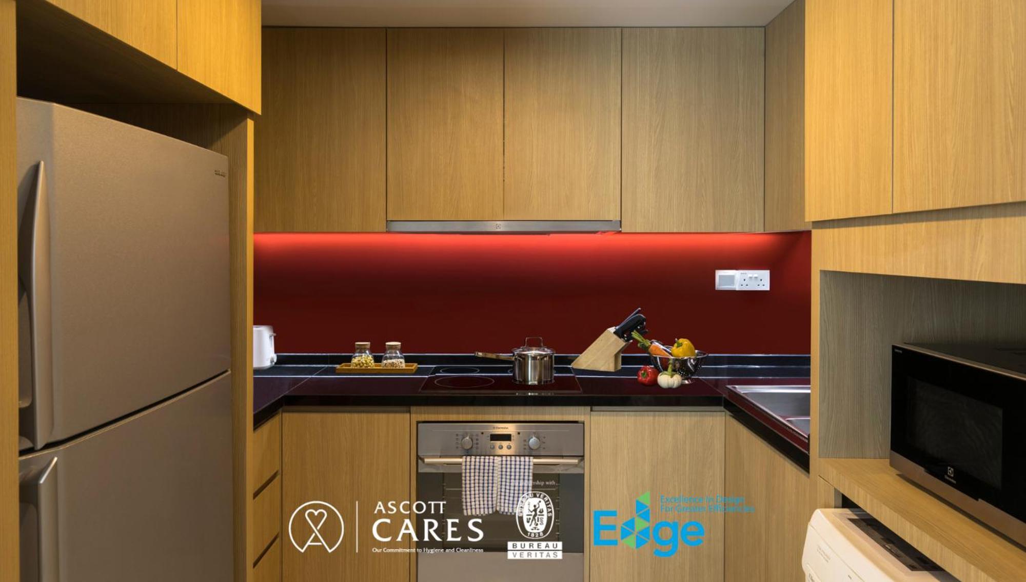 胡志明市萨默塞特酒店 外观 照片 A kitchen designed by students of the University of Applied Sciences and Medical University of Vienna